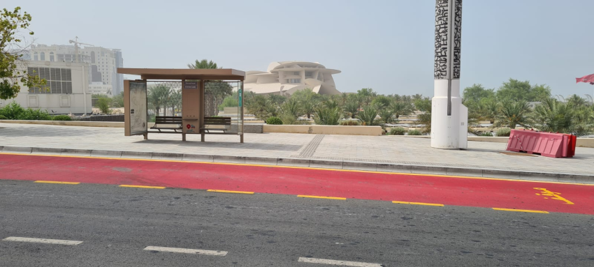 Bus Shelter Installation